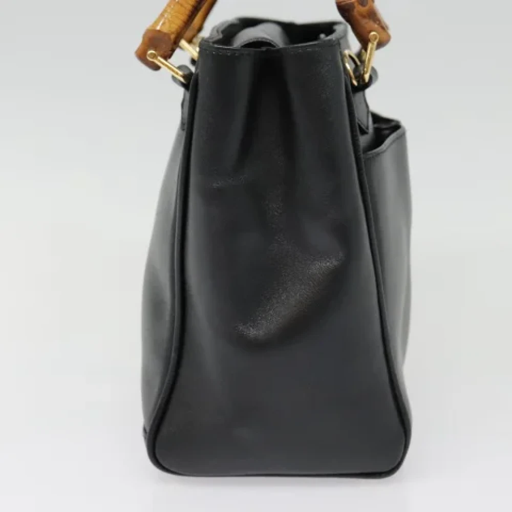 Gucci Vintage Pre-owned Fabric gucci-bags Black Dames