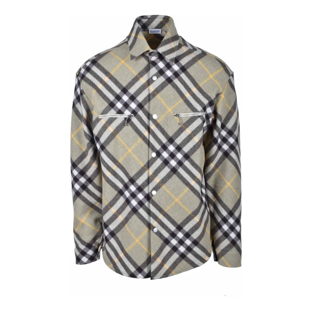 Burberry Overhemd Beige Heren