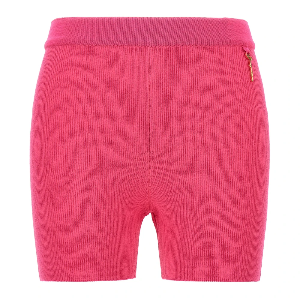Jacquemus Pink Le Short Pralu - Female - Short Shorts - Xs - Shorts