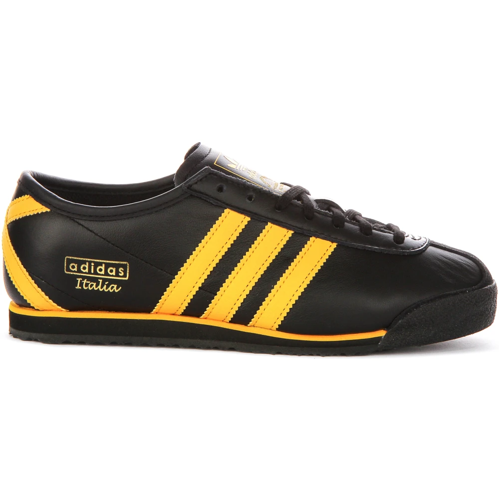Adidas Women's Black Trainers, 7 Uk, Italia 70S