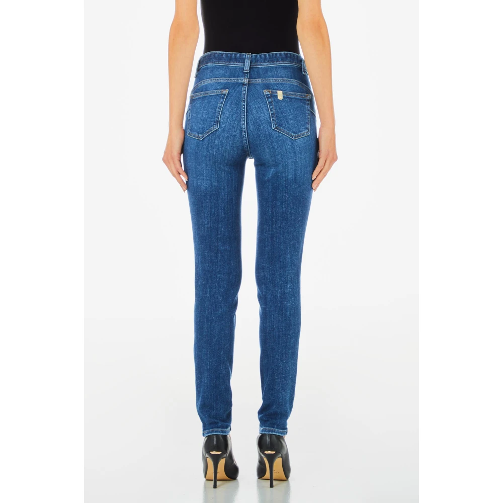 Liu Jo Hoge Taille Divine Jeans Blue Dames