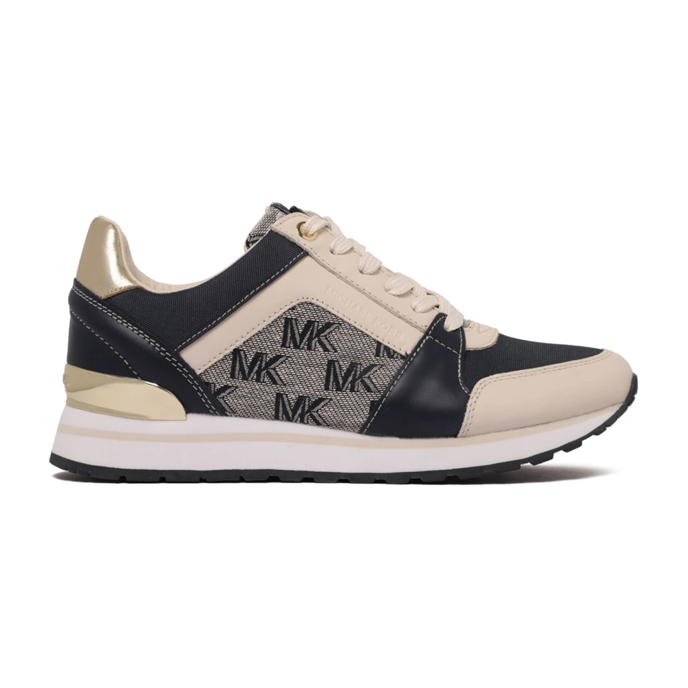 Michael Kors Billie Sneakers met monogramprint Dames Schoenen Veelkleurig Multicolor