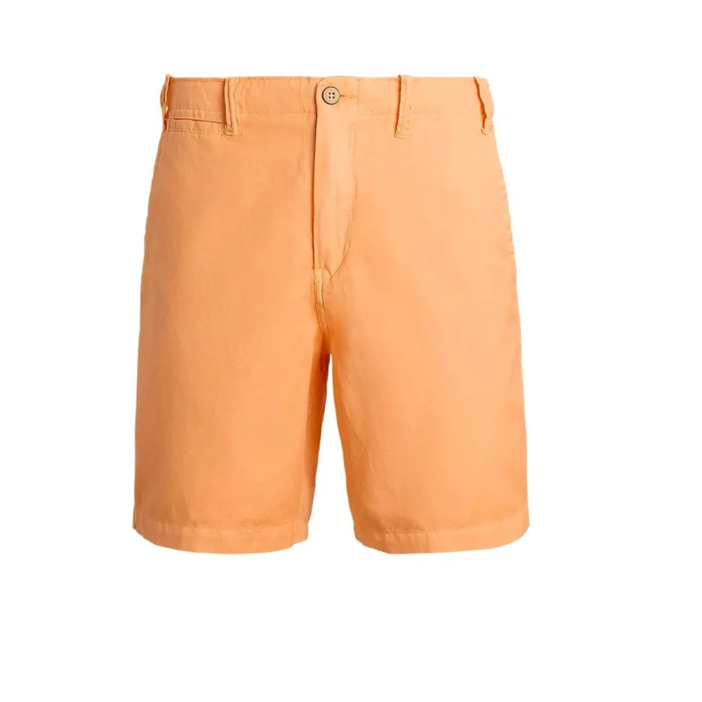 Polo Ralph Lauren Men's Orange Casual Shorts, W34, Short Shorts For