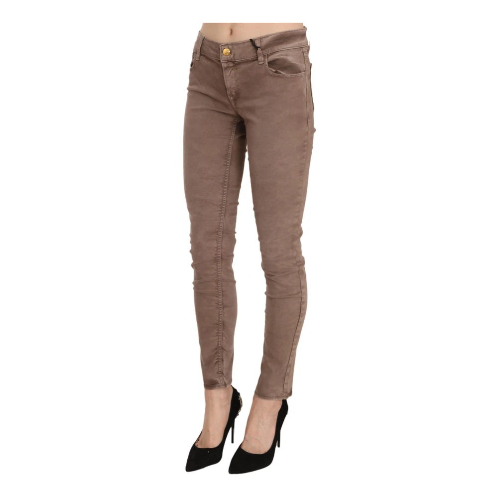 Cycle Bruine Slim Fit Skinny Jeans Brown Dames