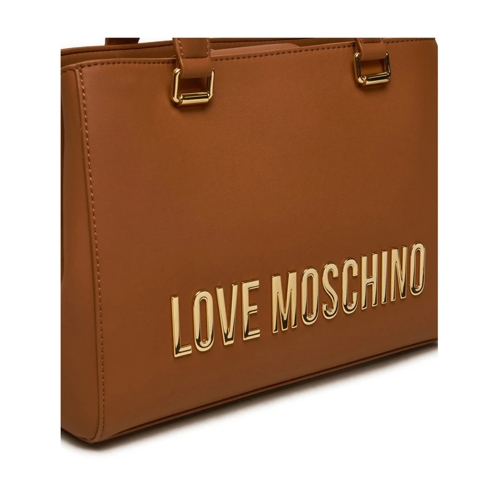 Love Moschino Bruine handtas met elegant ontwerp Brown Dames