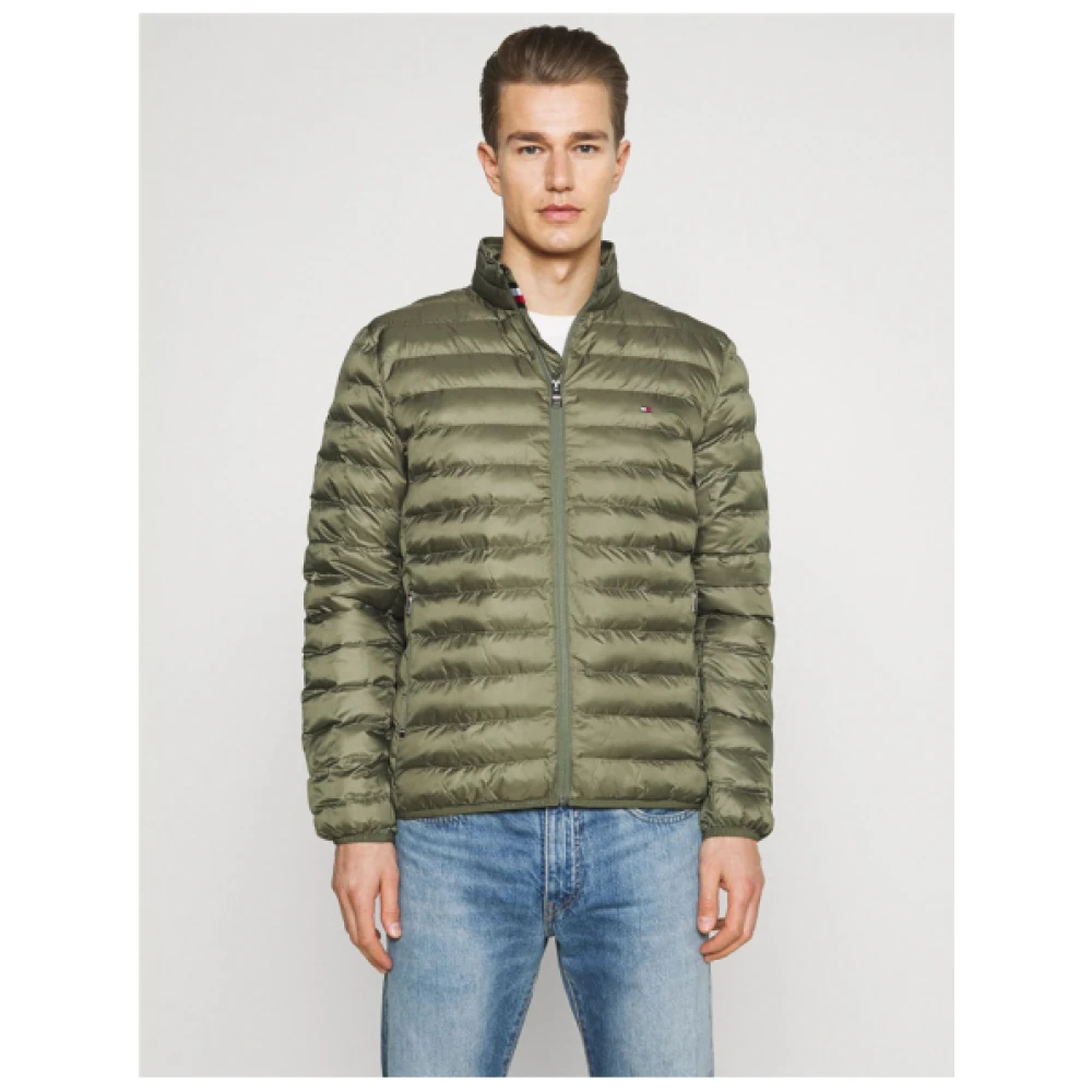 Tommy Hilfiger Rocky Mountain Lange Mouw Donsjas Green Heren