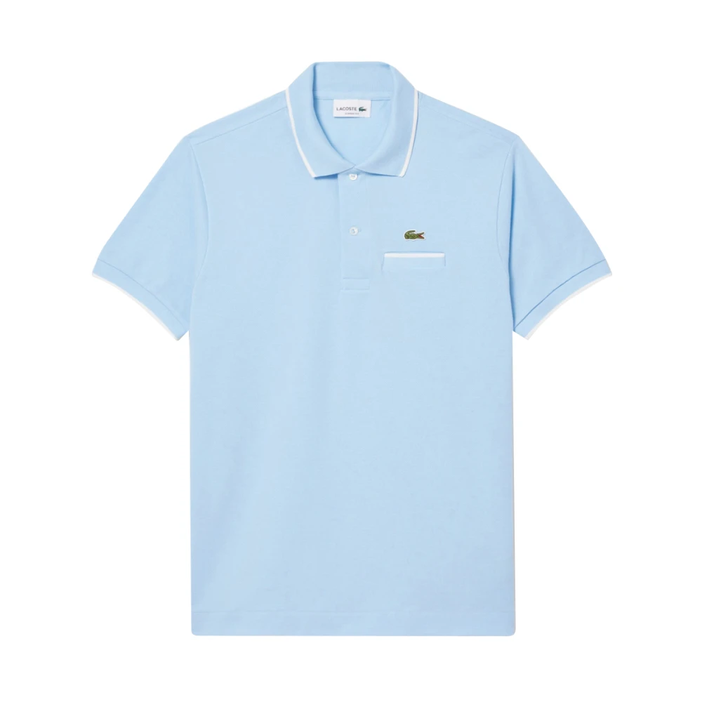 Lacoste Men's Blue Polo Shirts, Xs, Light Polo Shirt Classic Fit