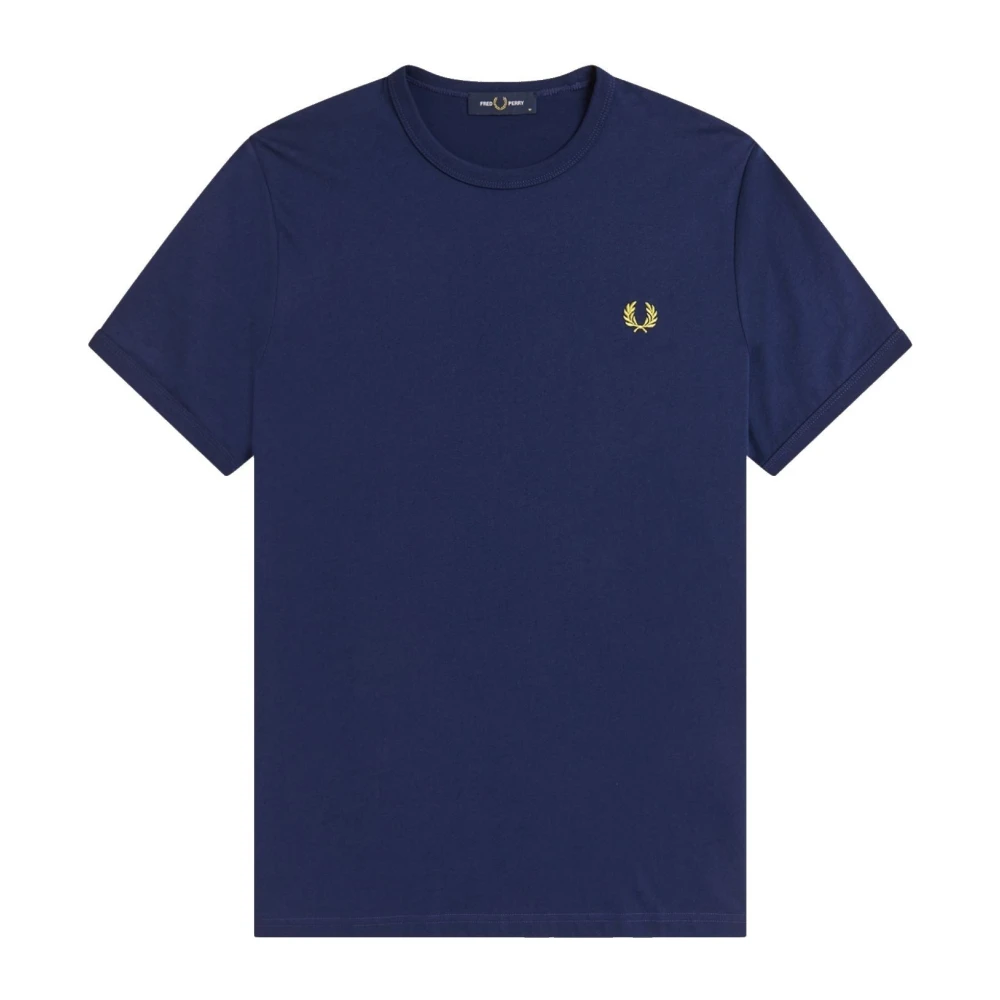 Fred Perry Men's Navy Ringer T-Shirt - French - M - Image 2