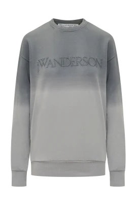 Logo Broderi Gradient Sweatshirt