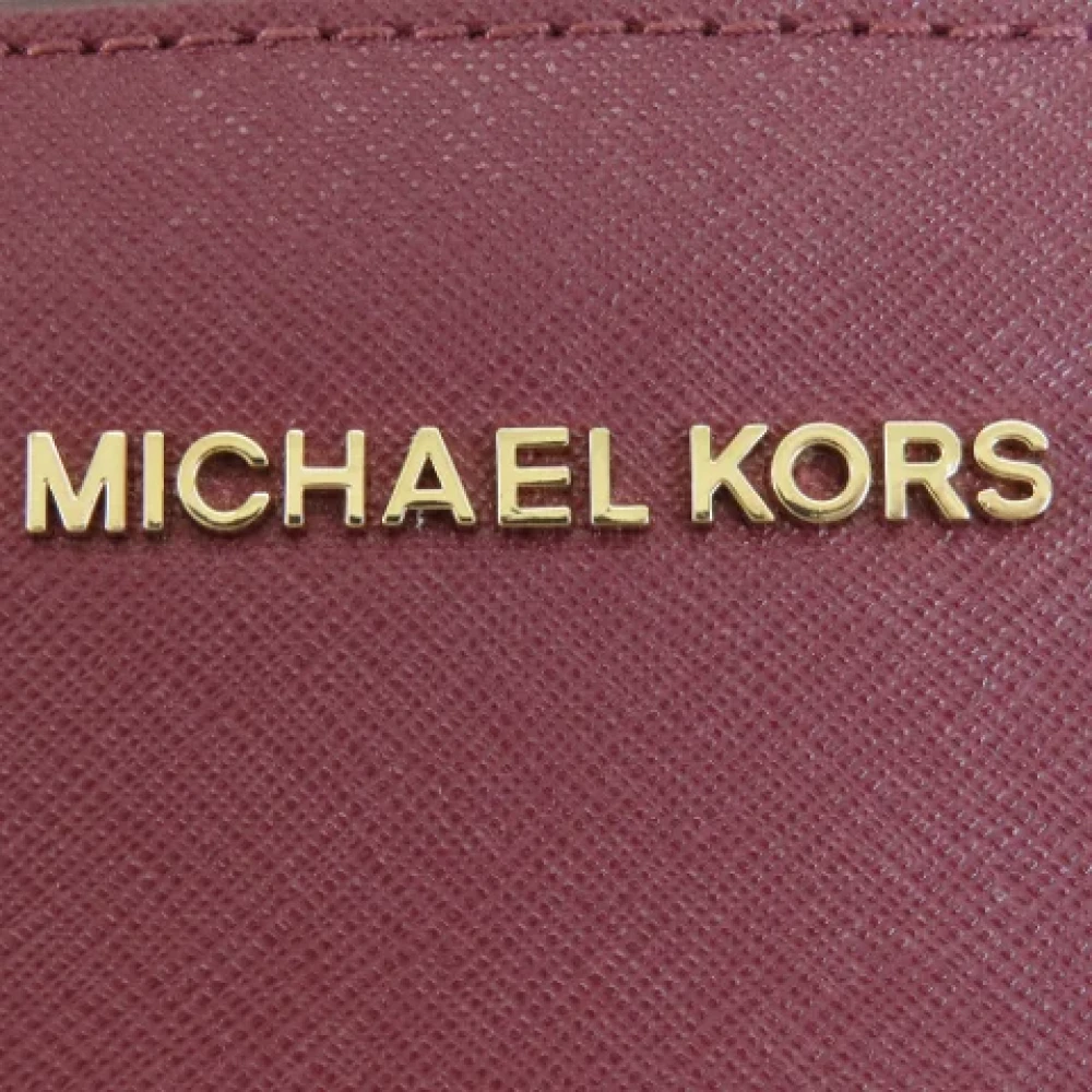 Michael Kors Pre-owned Plastic shoulder-bags Red Dames