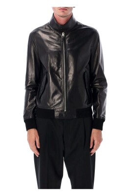 black-leather-harrington-jacket-aw25