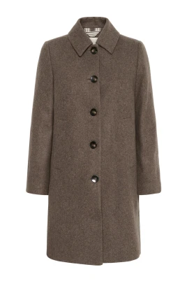 Klassisk Jacka Dark Walnut Melange