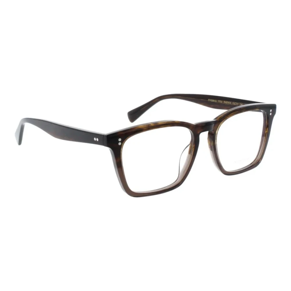 Oliver Peoples Stijlvolle Bril Brown Unisex