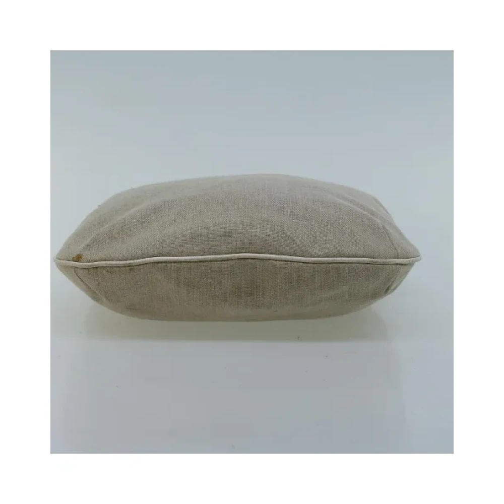 Fendi Vintage Pre-owned Canvas fendi-bags Beige Dames