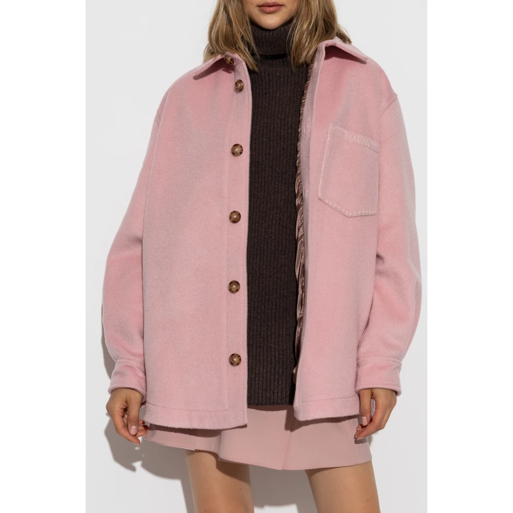 Marni Wollen jas Pink Dames