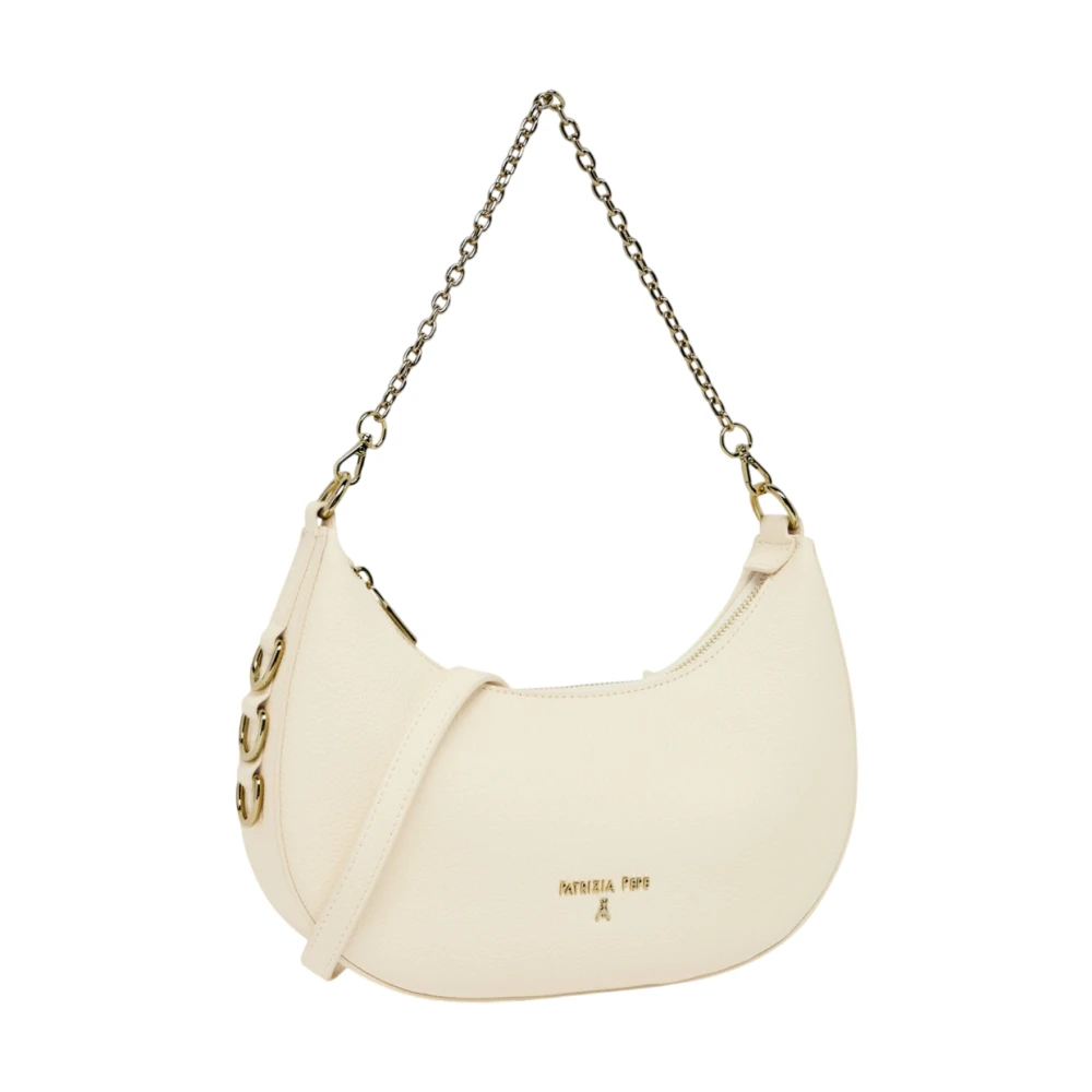 Patrizia Pepe Femme Blanc Sacs, Taille: One Size Sac Bandoulière
