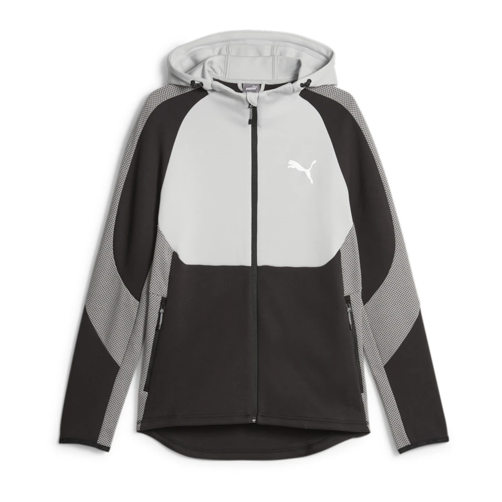 Puma Evostripe Full-zip Hoodie Gray Heren