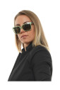 groene-dames-zonnebril-vierkant-spiegelend