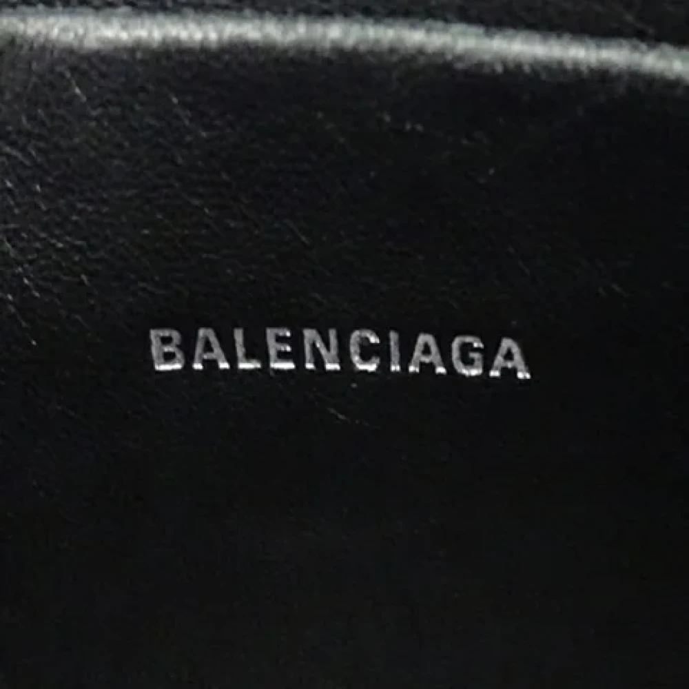 Balenciaga Vintage Pre-owned Leather clutches Black Dames