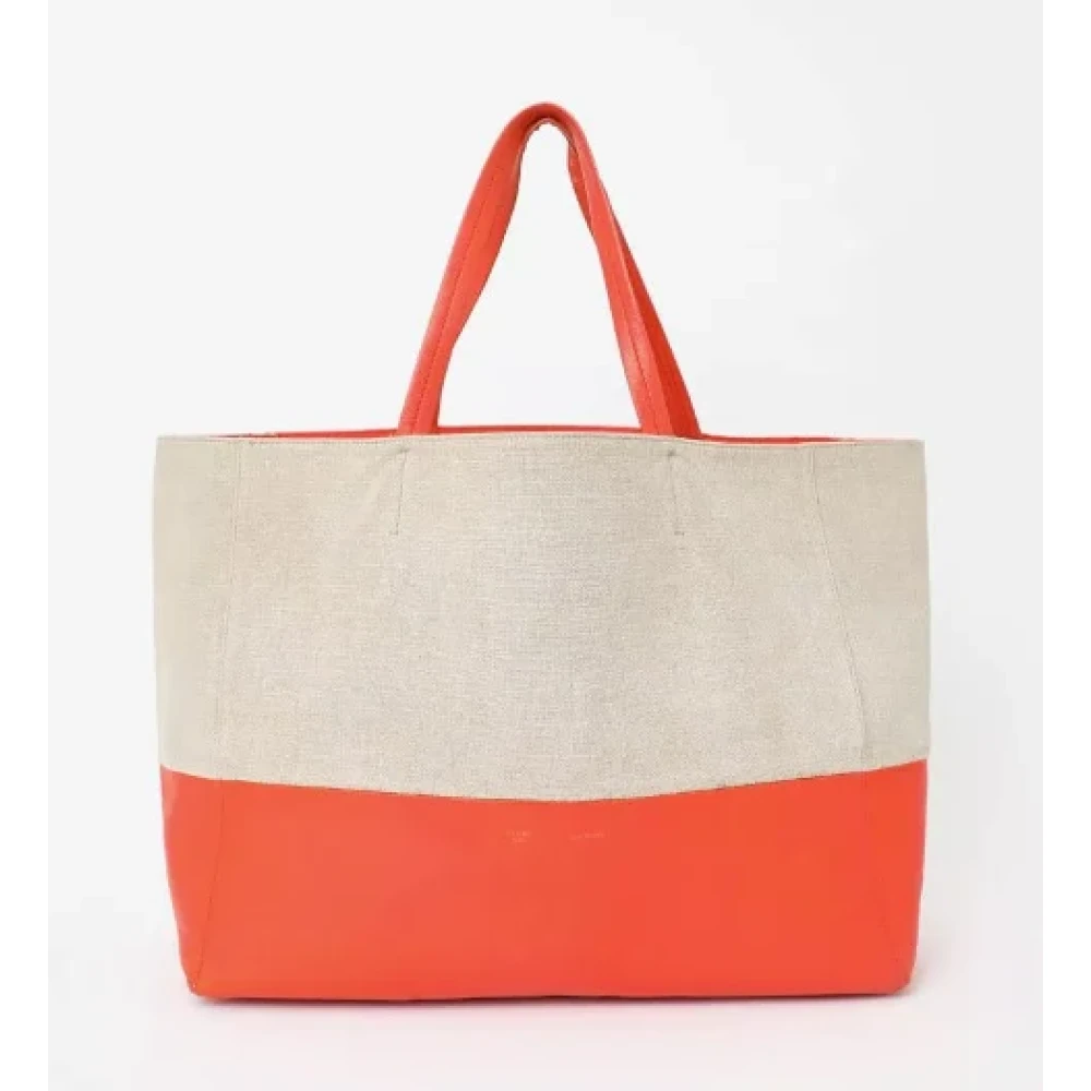 Celine Vintage Pre-owned Leather celine-bags Orange Dames