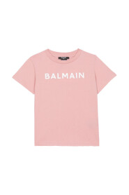 Stilfull Barn T-Shirt med Flockat Logotyp