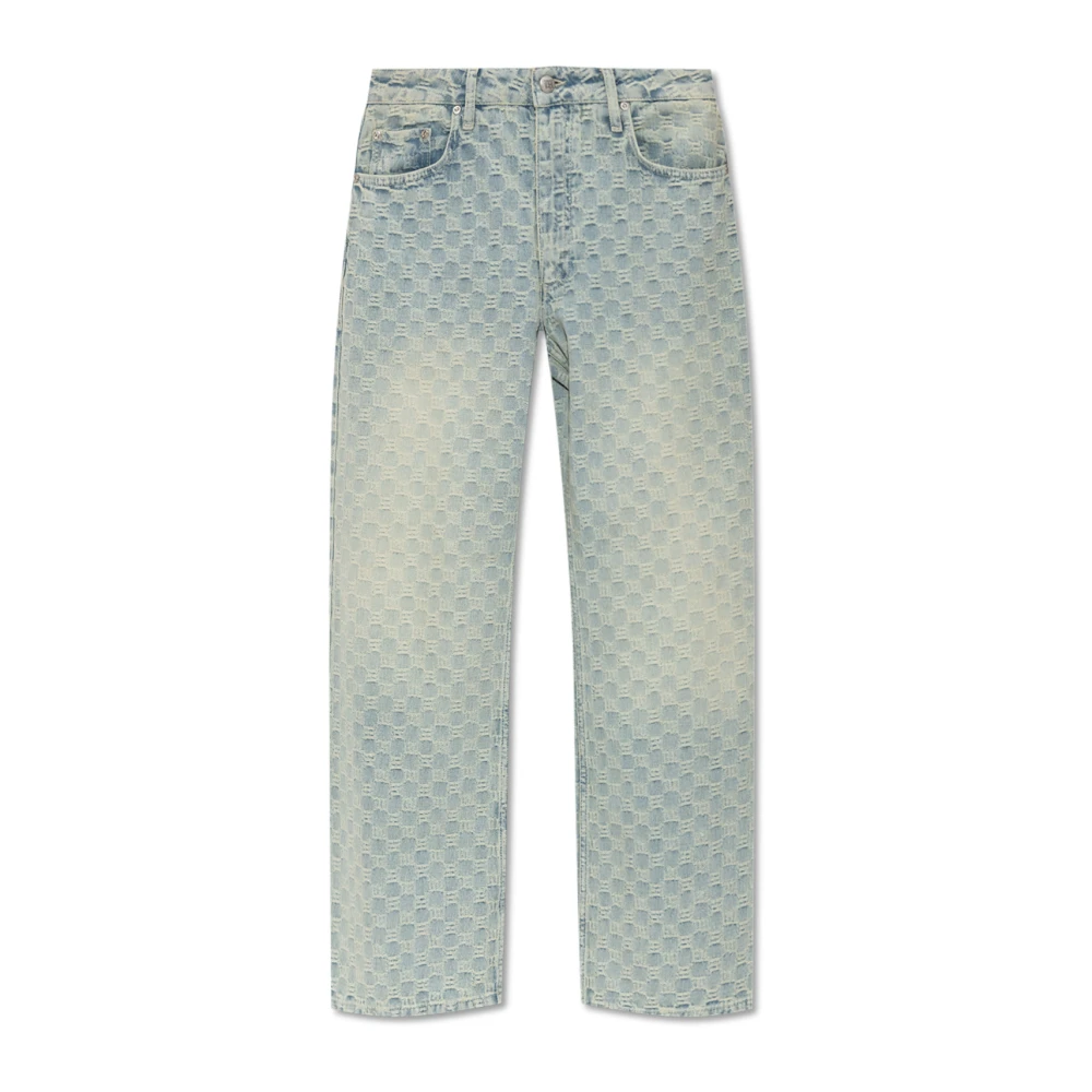 Misbhv Jeans met monogram Blue Dames