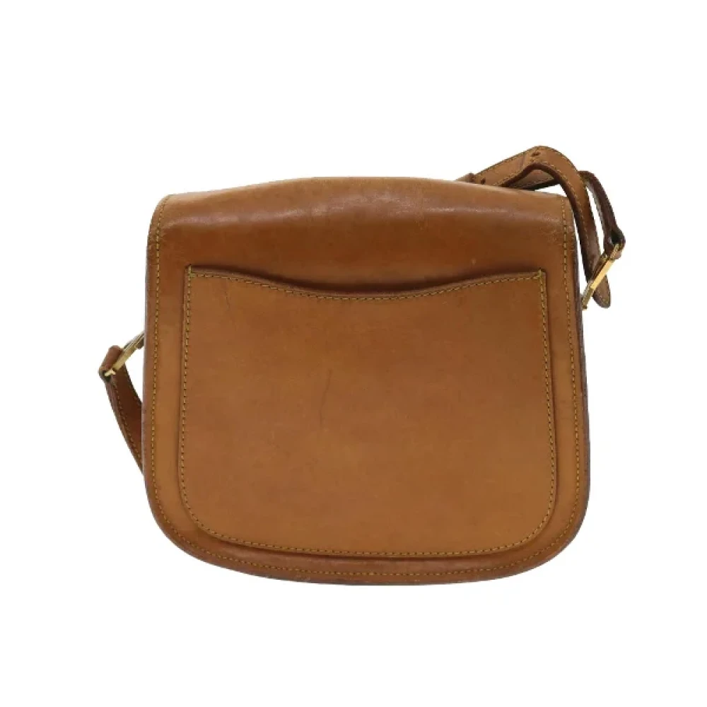 Louis Vuitton Vintage Beige Nomade Leren Clutch Planner Brown Dames