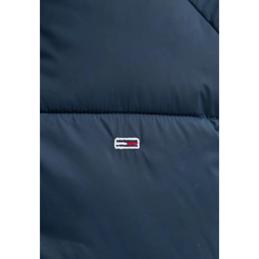 Tommy Hilfiger Blauwe Hooded Pufferjas Blue Dames