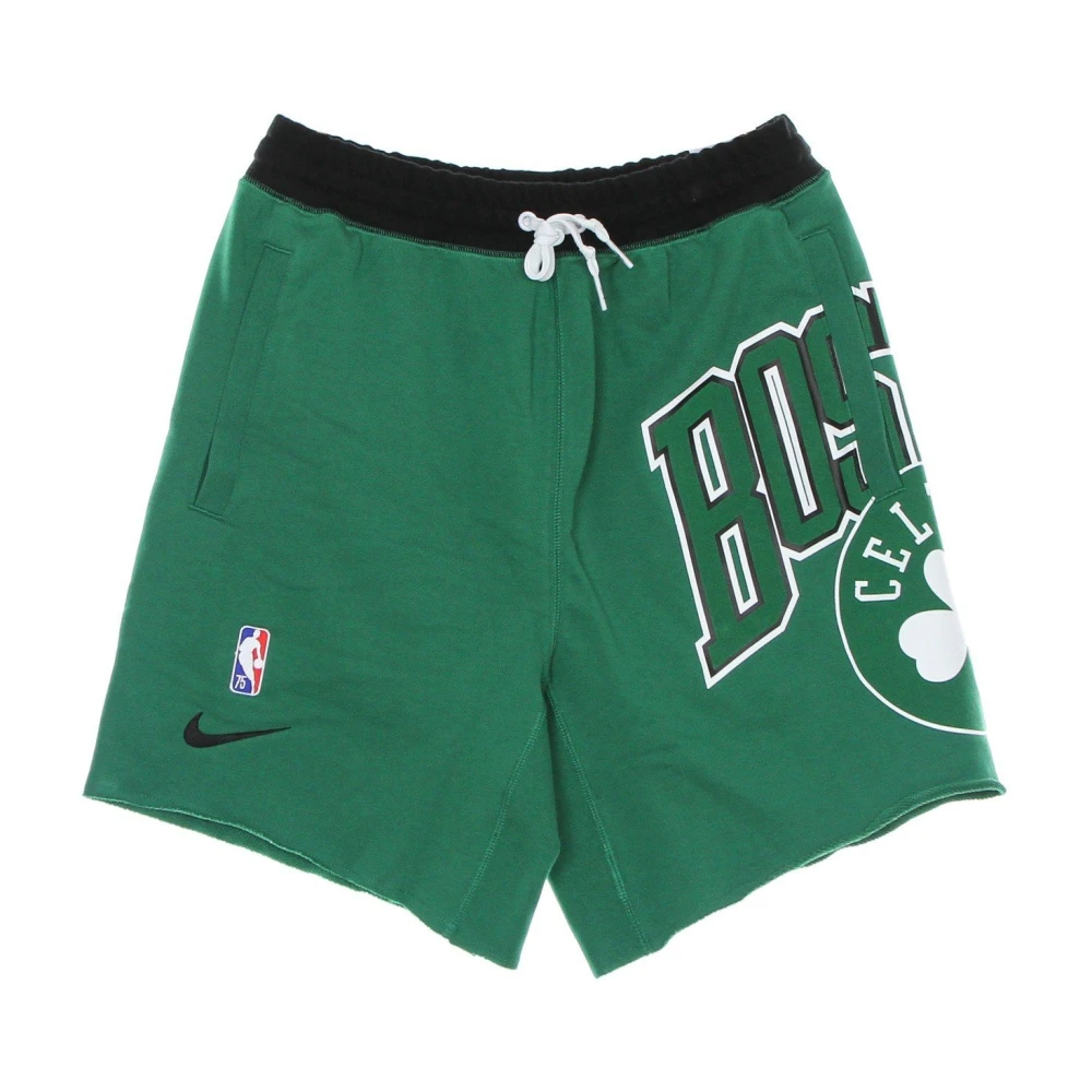 Nike NBA Courtside Fleece Shorts Green Heren