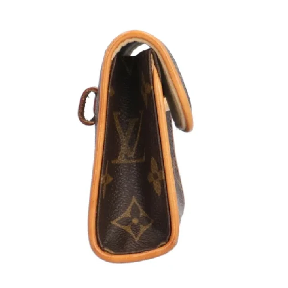 Louis Vuitton Vintage Pre-owned Canvas crossbody-bags Brown Dames
