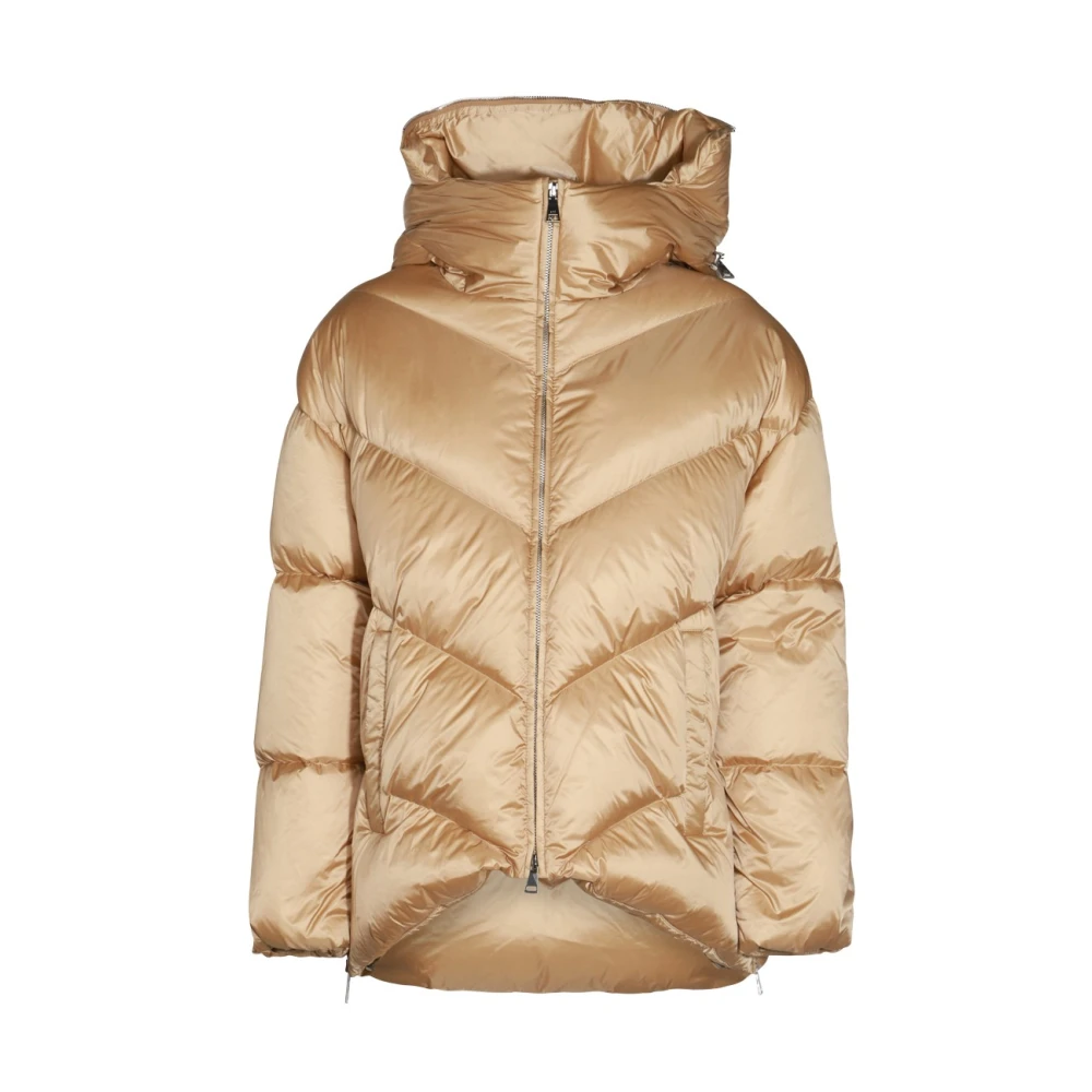 add Beige Donsjas met Ritssluiting Beige Dames