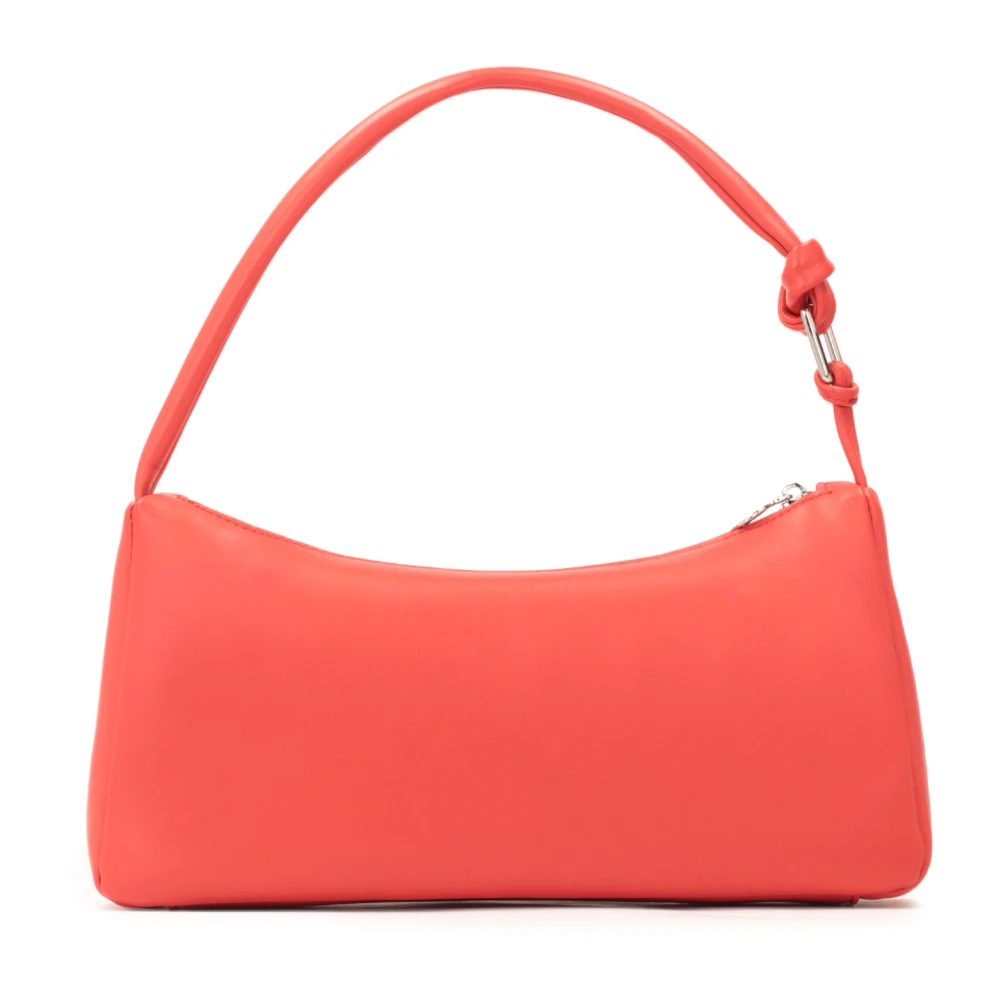 Kazar Studio Rode leren tas met rechthoekige vorm Red Dames