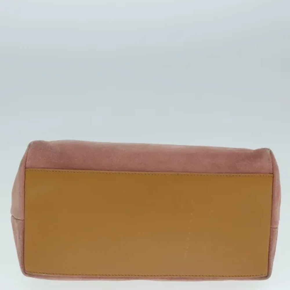 Gucci Vintage Pre-owned Suede gucci-bags Pink Dames