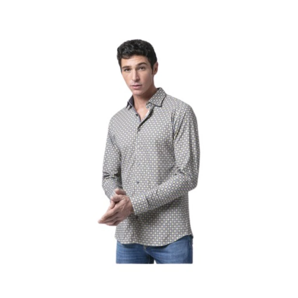 Desoto Herren Blau Shirts, Lgröße: