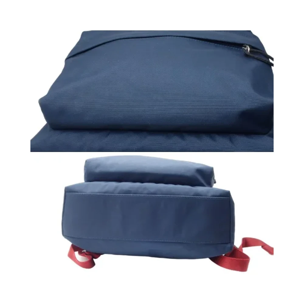 Balenciaga Vintage Pre-owned Fabric backpacks Blue Dames