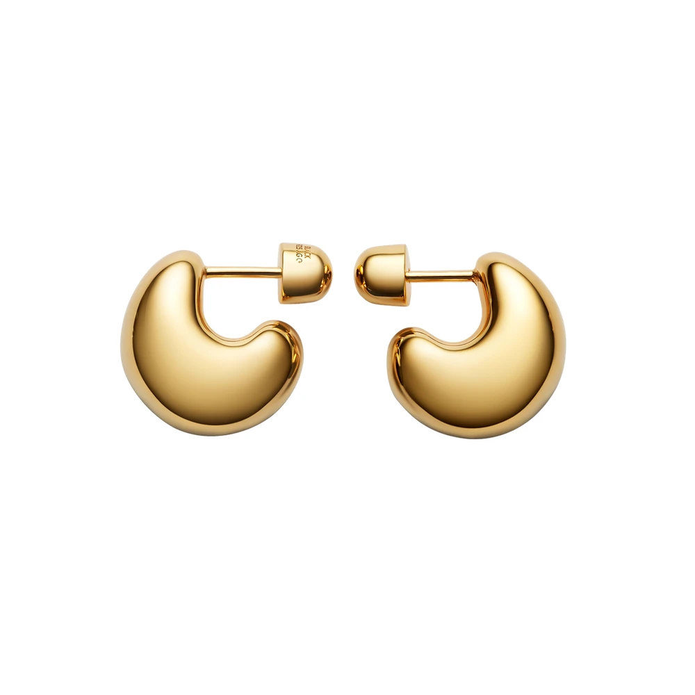 Tryvann Pillow Earring - Gold