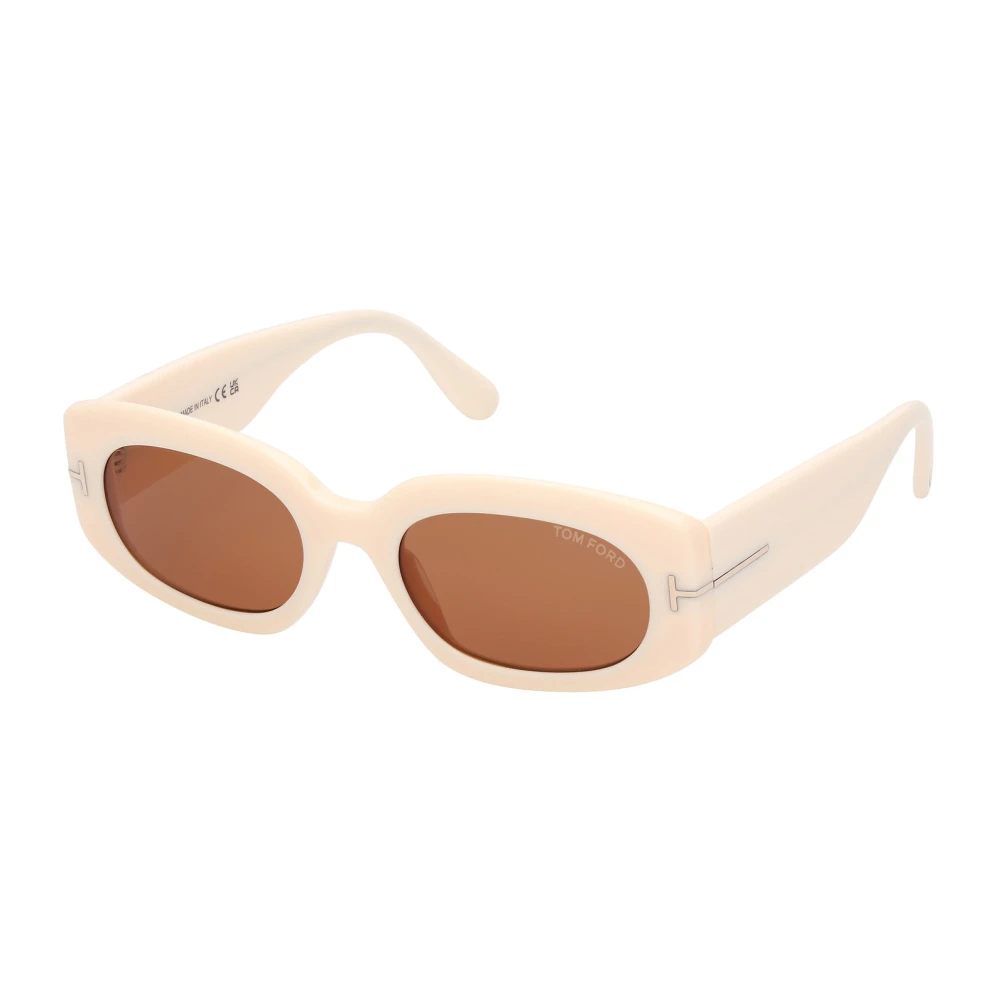Tom Ford Women's Beige Sunglasses, 52 Mm, Sunglasses