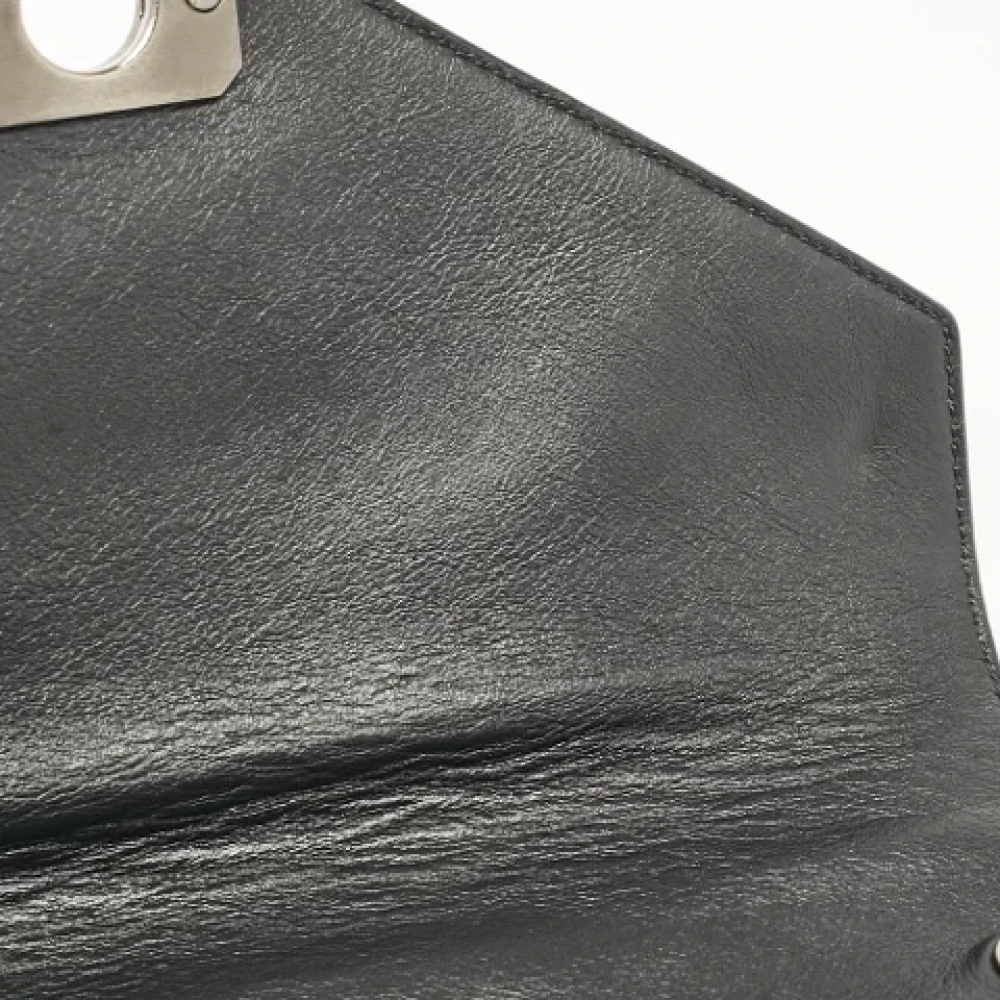 Mulberry Pre-owned Leather shoulder-bags Black Dames