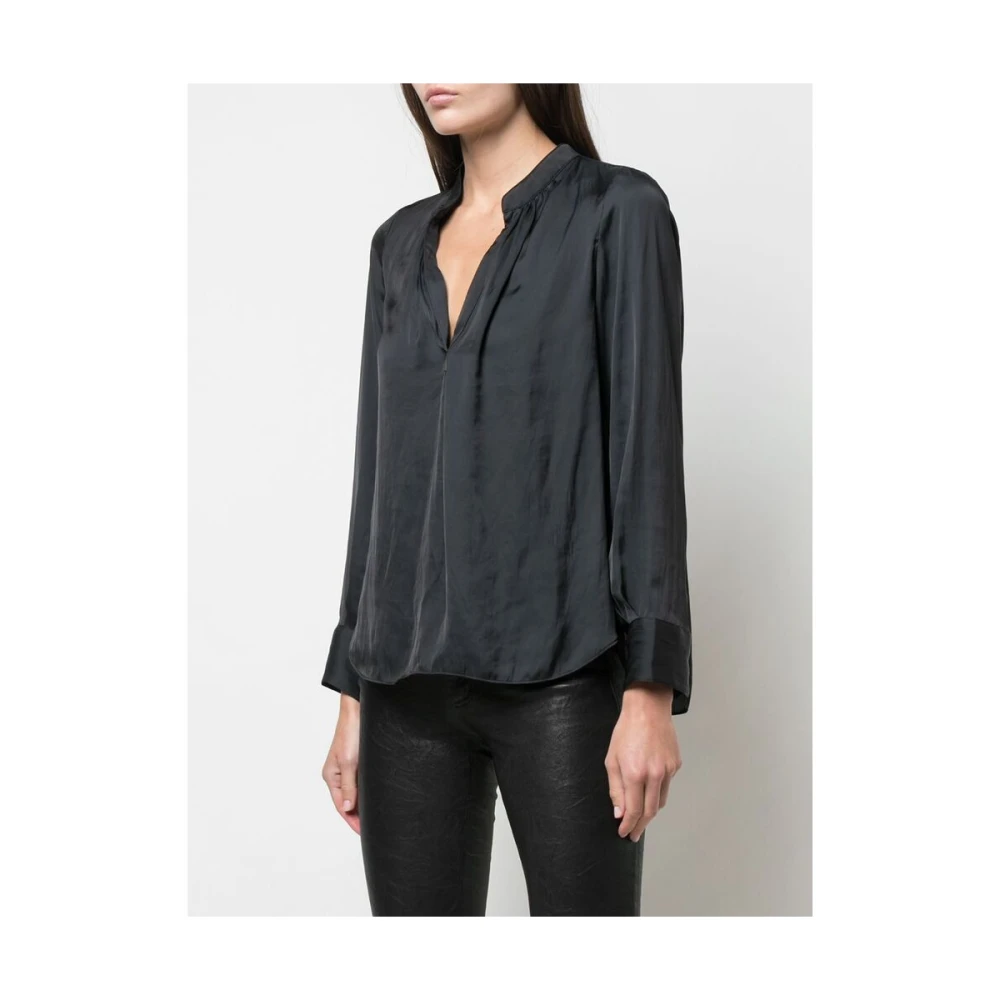 Zadig & Voltaire Tink Tunic Blouse Black Dames
