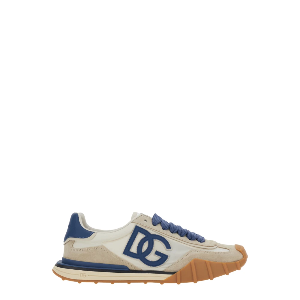 Dolce & Gabbana Men's Beige Sneakers, 10 Uk, Athletic Trainers