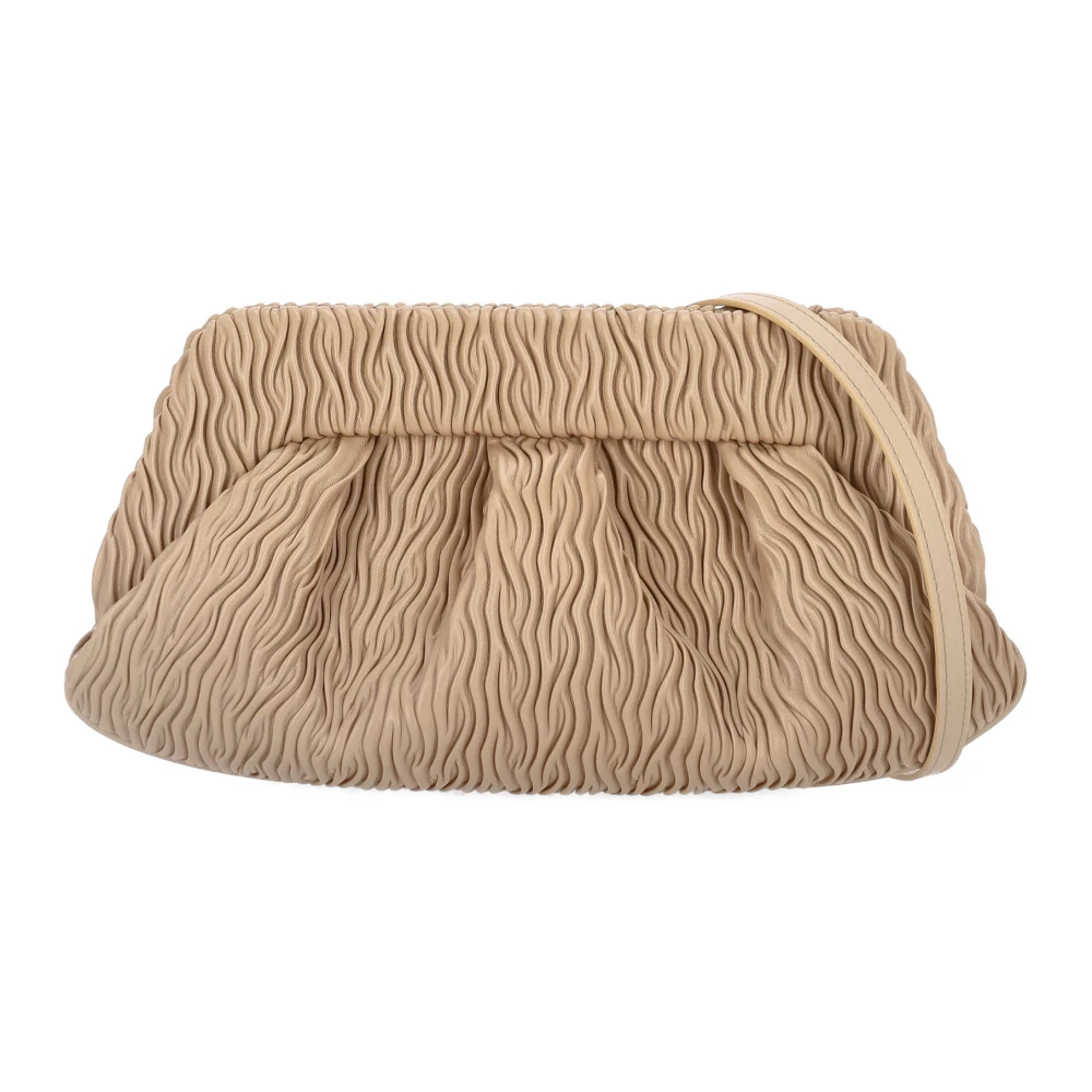 Themoirè Women's Beige Bios Baguette Arricciato Apple - Clutches - One Size - Bags