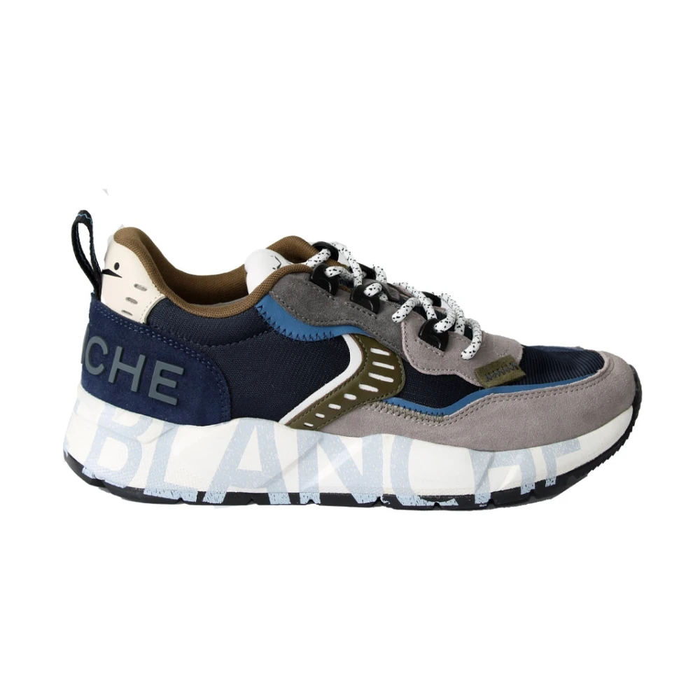Voile Blanche Men's Gray Sneakers, 10 Uk, Suede Leather Trainers