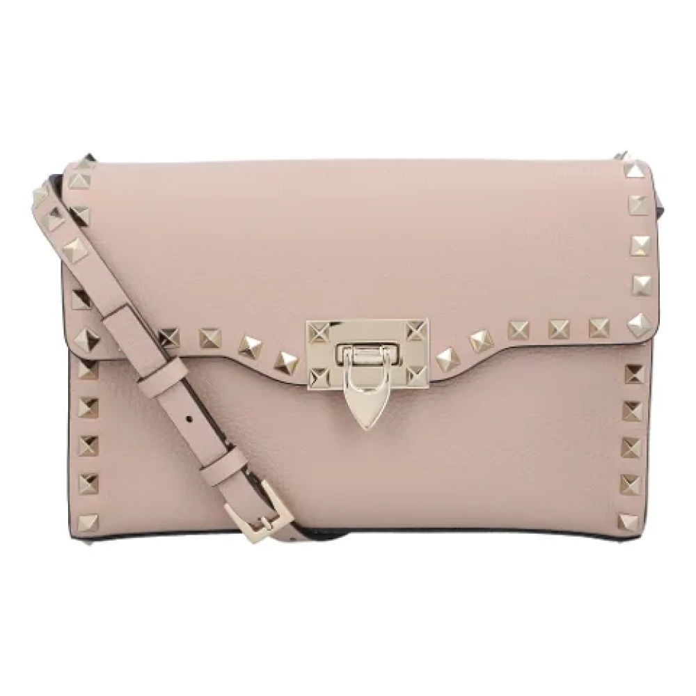 Valentino Leather handbags Pink Dames