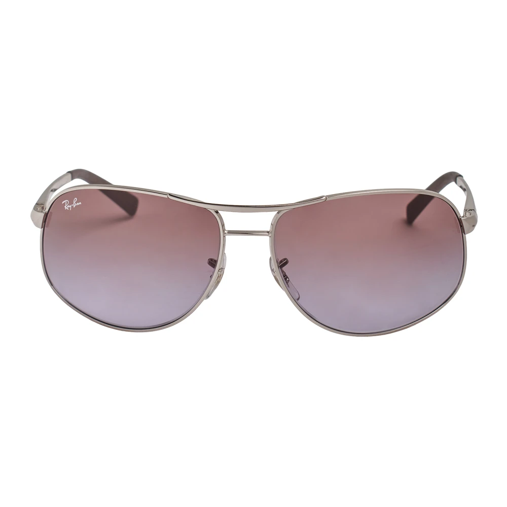 Ray-Ban Men's Gray Highstreet Pilot Sunglasses