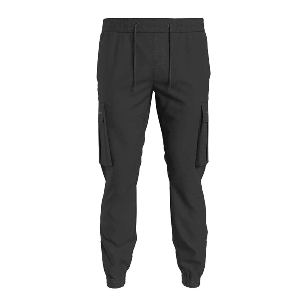 Calvin Klein Men's Gray Progressive Minimalist Trousers - Sweatpants - S - Trousers