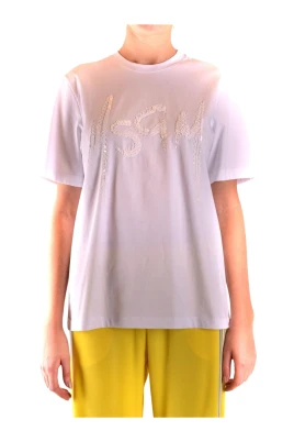 Sequin Embellished Cotton T-Shirt