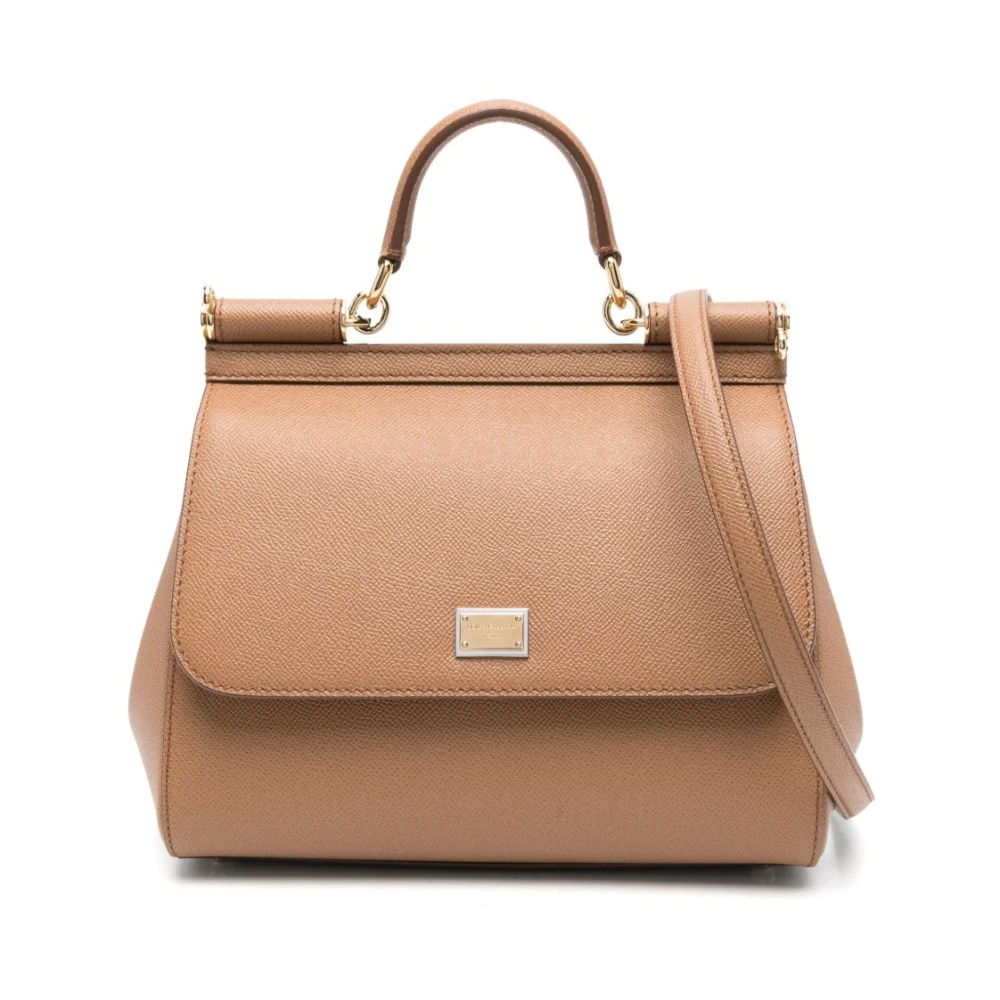 Dolce & Gabbana , Handbags, Female, Brown, One Size, Bags.. Camel