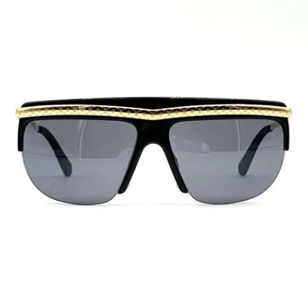 Louis Vuitton Vintage Pre-owned Plastic sunglasses Black Dames