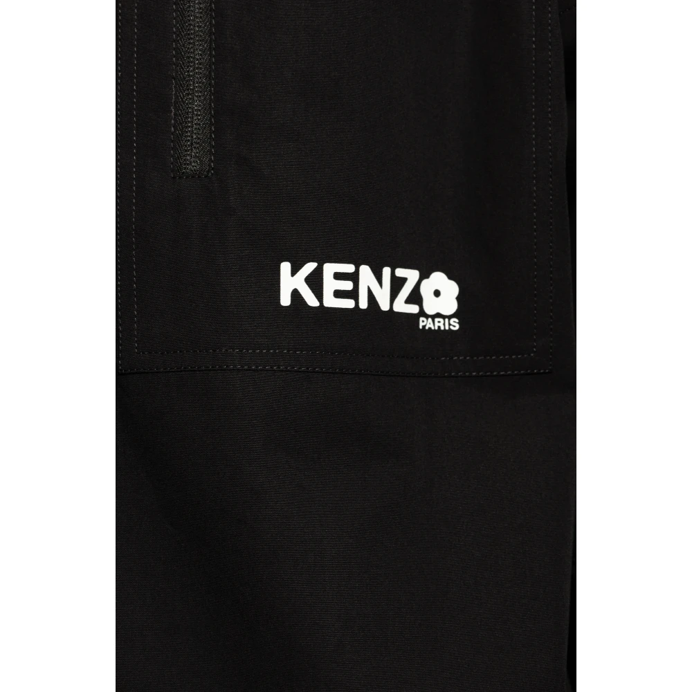 Kenzo Overhemd met een zak Black Heren