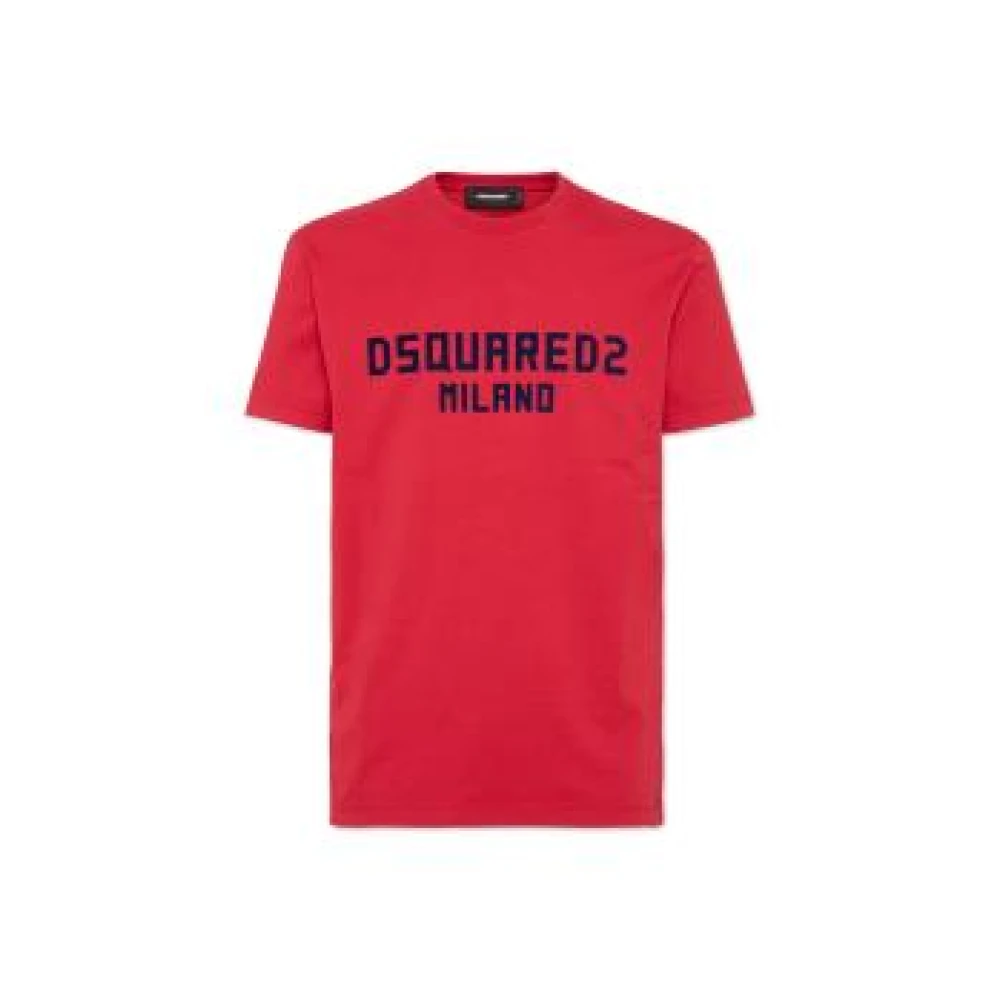 Dsquared2 - Tops > T-Shirts - Red - Dsquared2 - Modalova